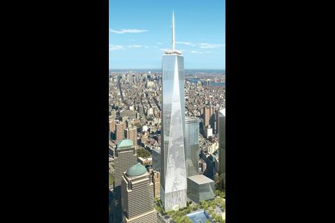 Daniel Libeskind's 541m-high Freedom Tower 